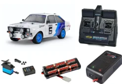 Tamiya RC Ford Escort MkII Rally PB MF-01X Super Package Deal