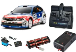 Tamiya RC Impreza WRX STI ARAI XV-01 Super Package Deal