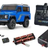 Tamiya RC Land Rover Defender 90 CC-02 Super Package Deal