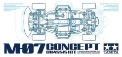 Tamiya RC M-07 Chassis Concept Model Kit