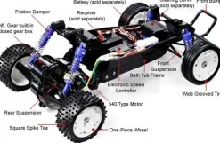 Tamiya RC Rising Fighter Model Kit