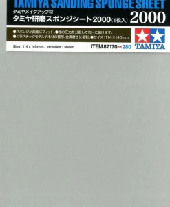 Tamiya Sanding Sponge Sheet 2000 Grit