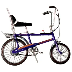 Toyway 1/12 Chopper Mk II Bicycle Ultra Violet Diecast Model