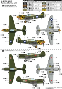 Trumpeter 1/32 CurtissP-40E War Hawk