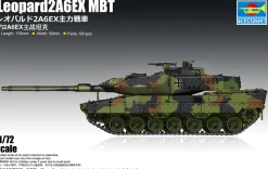 Trumpeter 1/72 Leopard 2A6EX MBT Model Kit