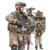 Trumpeter 1/35 Modern US Army Armour Crewman & Infantry