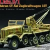 Trumpeter 1/72 Sd.Kfz.9/1 Famo 18T with Bilstein Crane
