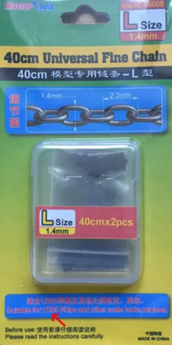 Trumpeter 40cm Universal Fine Chain Set - Large 1.4mm x 2.3mm