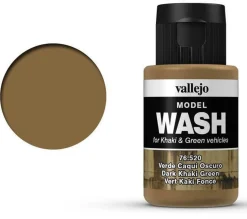 Vallejo Acrylic Wash 35ml Dark Khaki Green