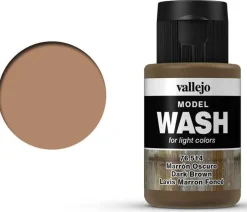 Vallejo Acrylic Wash 35ml Dark Brown