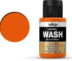 Vallejo Acrylic Wash 35ml Dark Rust