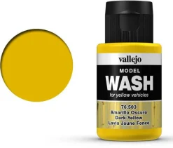 Vallejo Acrylic Wash 35ml Dark Yellow
