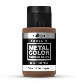Vallejo Metal Color 710 32ml Copper Acrylic Paint