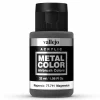 Vallejo Metal Color 711 32ml Magnesium Acrylic Paint