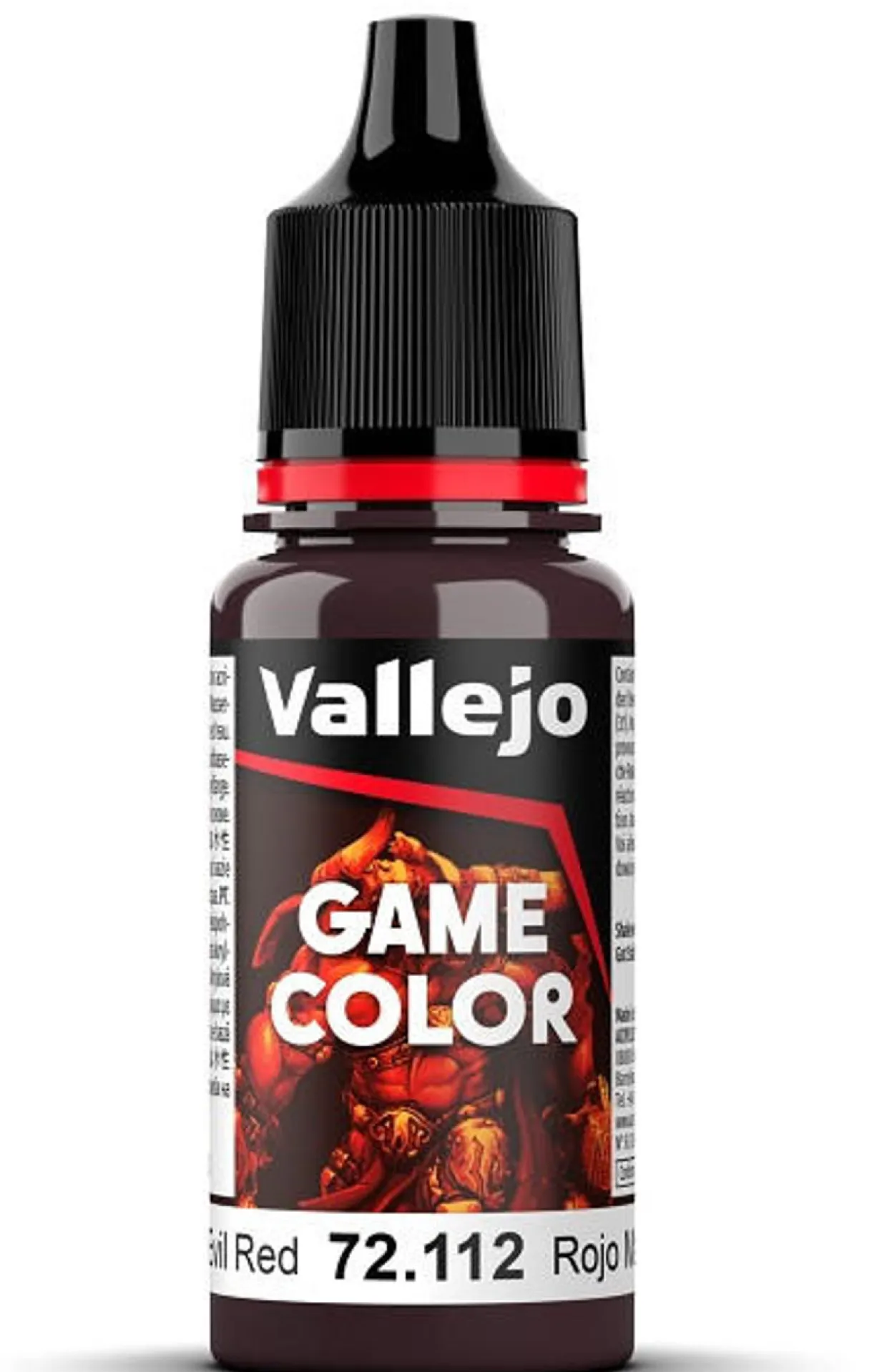 Vallejo 17ml Game Color 112 Evil Red