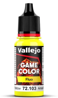 Vallejo 17ml Game Color 103 Fluorescent Yellow