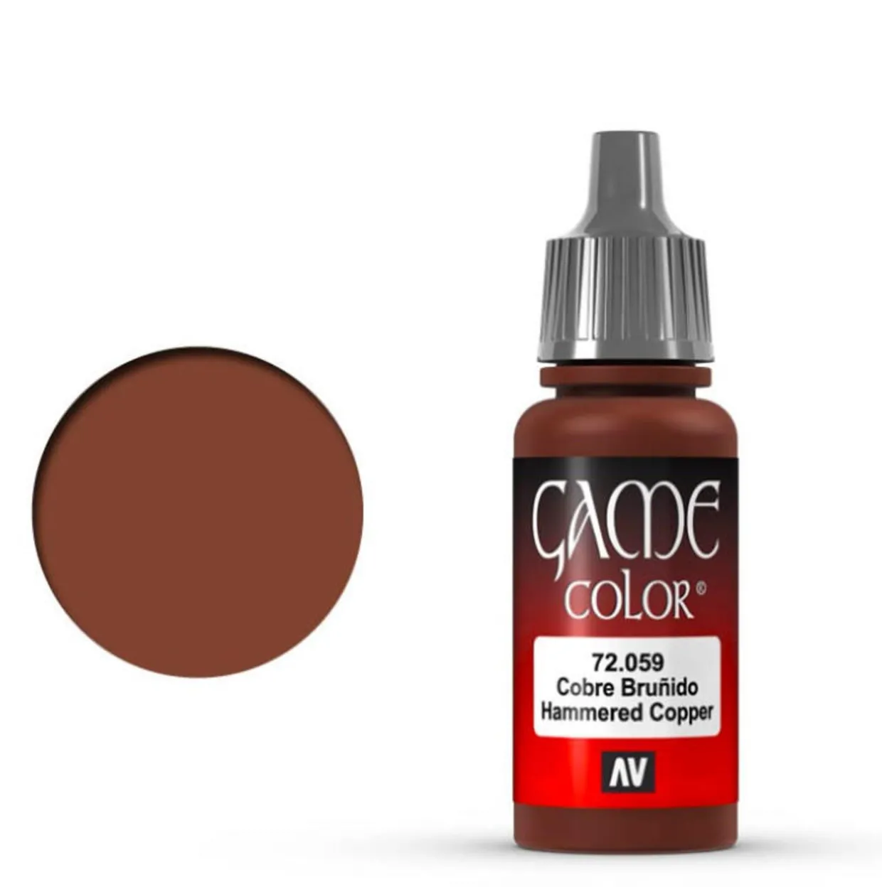 Vallejo 17ml Game Color 059 Hammered Copper