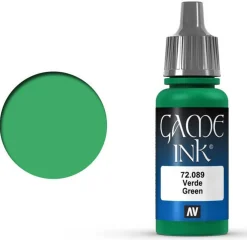 Vallejo 17ml Game Color Ink Green