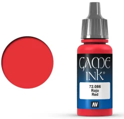 Vallejo 17ml Game Color Ink Red
