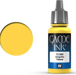 Vallejo 17ml Game Color Ink Yellow