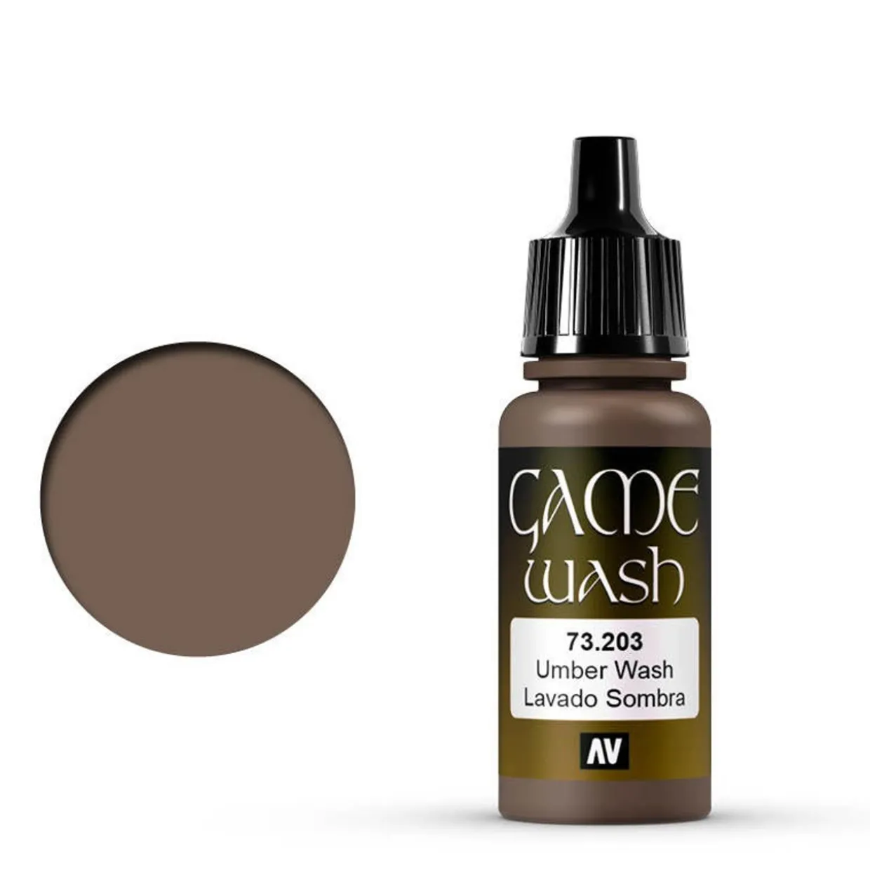 Vallejo 18ml Game Color Wash 203 Umber