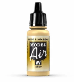 Vallejo Model Air 074 17ml Beige Matt Acrylic