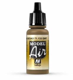 Vallejo Model Air 133 17ml Dirt Matt Acrylic