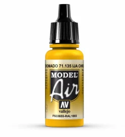 Vallejo Model Air 135 17ml IJA Chrome Yellow Matt Acrylic