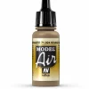Vallejo Model Air 024 17ml Khaki Brown Matt Acrylic
