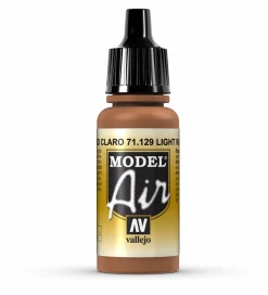 Vallejo Model Air 129 17ml Light Rust Matt Acrylic
