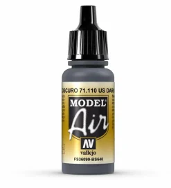 Vallejo Model Air 110 17ml US Dark Grey Matt Acrylic