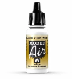 Vallejo Model Air 001 17ml White Matt Acrylic