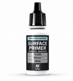Vallejo Model Air 70600 17ml White Acrylic Polyurethane Primer