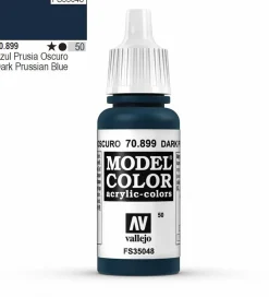 Vallejo Model Color 899 17ml Dark Prussian Blue Matt Acrylic
