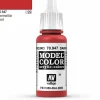 Vallejo Model Color 947 17ml Dark Vermilion Matt Acrylic Paint