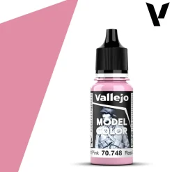 Vallejo Model Color 748 17ml Light Pink Matt Acrylic