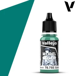 Vallejo Model Color 755 17ml Light Emerald Matt Acrylic