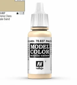 Vallejo Model Color 837 17ml Pale Sand Matt Acrylic
