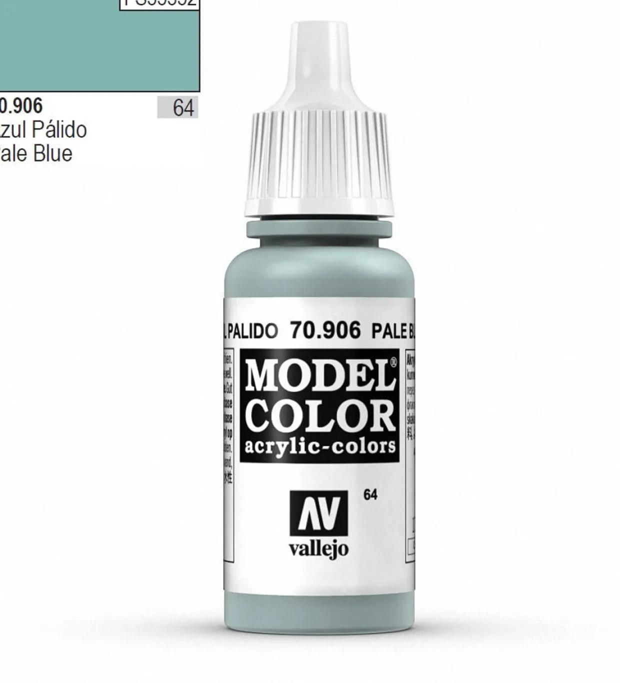 Vallejo Model Color 906 17ml Pale Blue Matt Acrylic Paint
