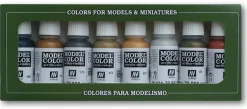 Vallejo Model Color Set - Metallics (x8)
