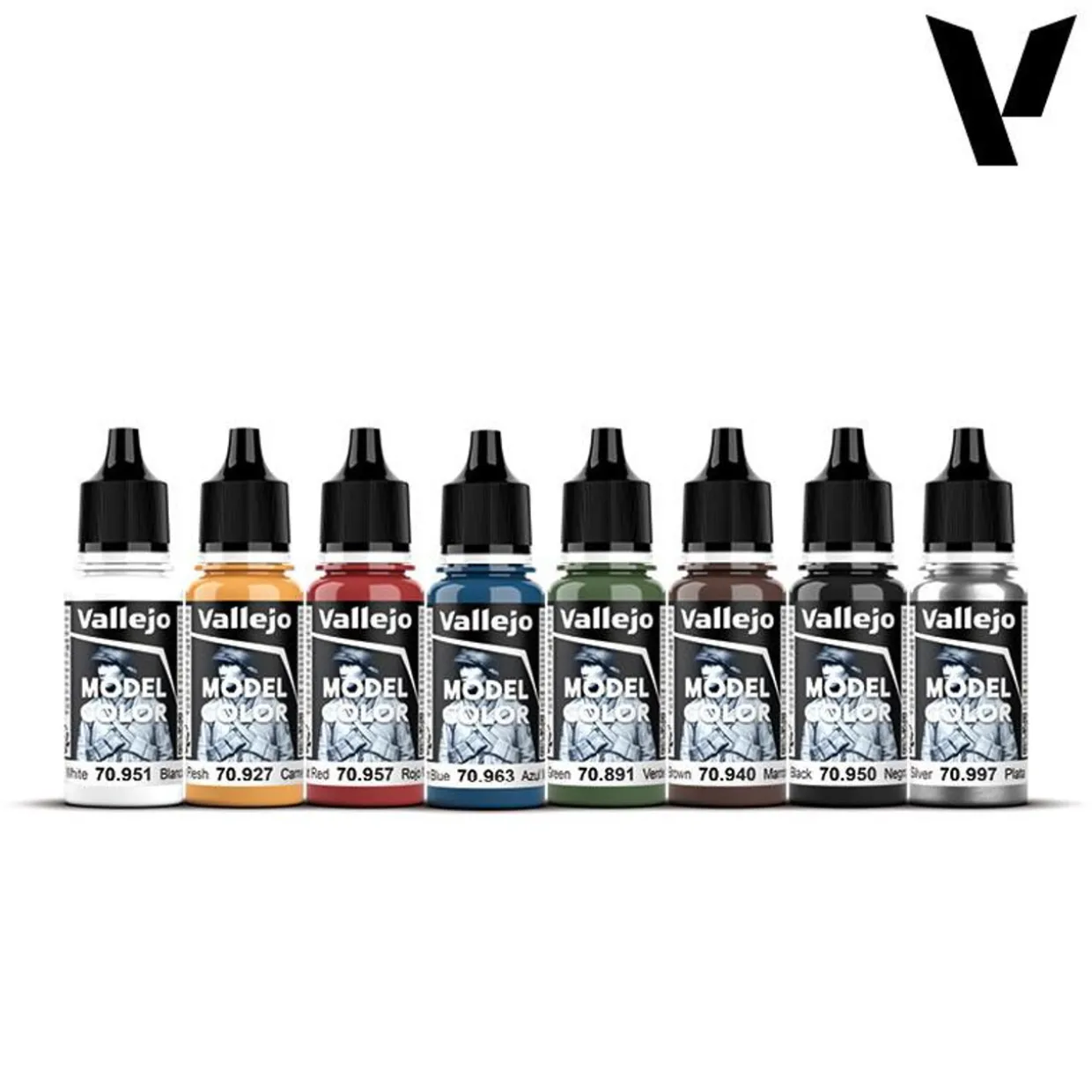 Vallejo Model Color Set - Wargames Basics