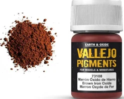 Vallejo Pigments Brown Iron Oxide