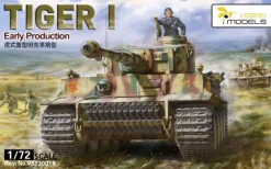 Vespid 1/72 Pz.Kpfw.VI Ausf.H Tiger I Early Production Model Kit