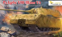 Vespid 1/72 Pz.Kpfw.VIII Maus V2 Model Kit