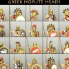 Victrix 28mm Greek Hoplite Heads