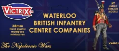 Victrix 28mm Waterloo British Infantry Centre Companies
