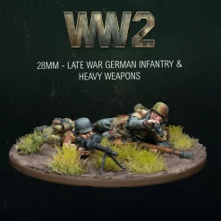 Victrix 28mm WWII German Infantry & Heavy Weapons 1944-1945