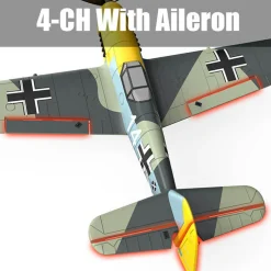 Volantex Messerschmitt BF109 400mm Brushed RTF RC Plane