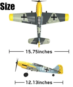Volantex Messerschmitt BF109 400mm Brushed RTF RC Plane