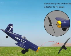 Volantex Vought Corsair F4U 400mm Brushed RTF RC Plane